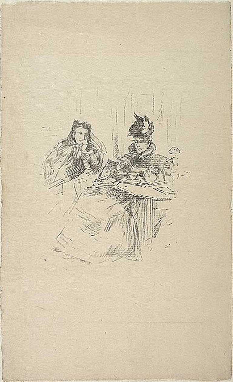 Délutáni tea alkotó: James Abbott McNeill Whistler