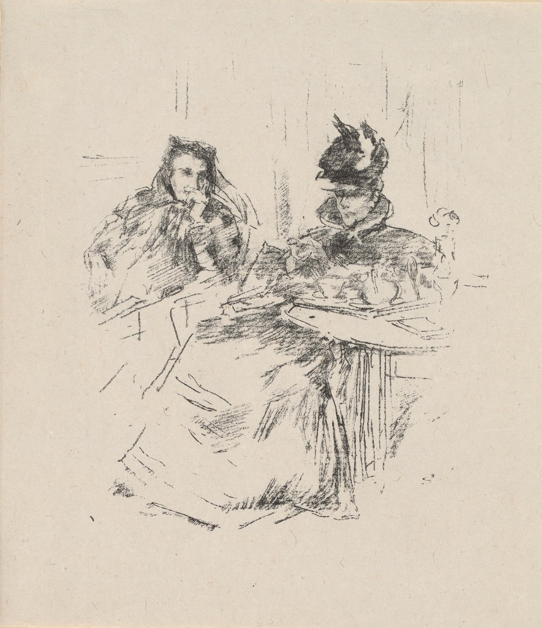 Délutáni tea alkotó: James Abbott McNeill Whistler