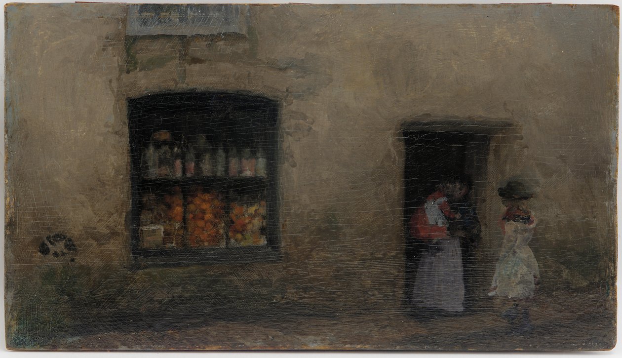 Narancssárga jegyzet: Édesbolt alkotó: James Abbott McNeill Whistler
