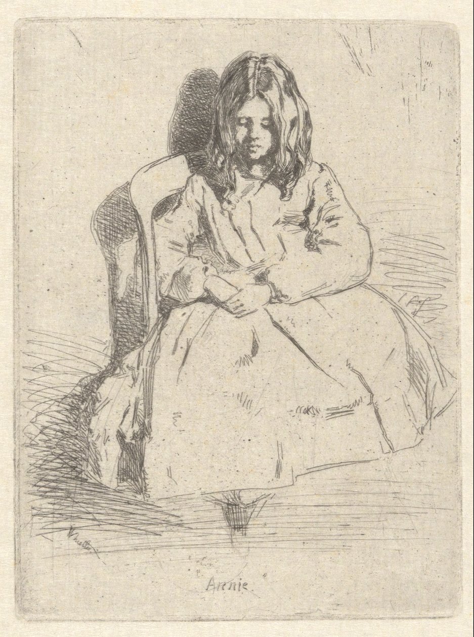 Annie, ülve alkotó: James Abbott McNeill Whistler