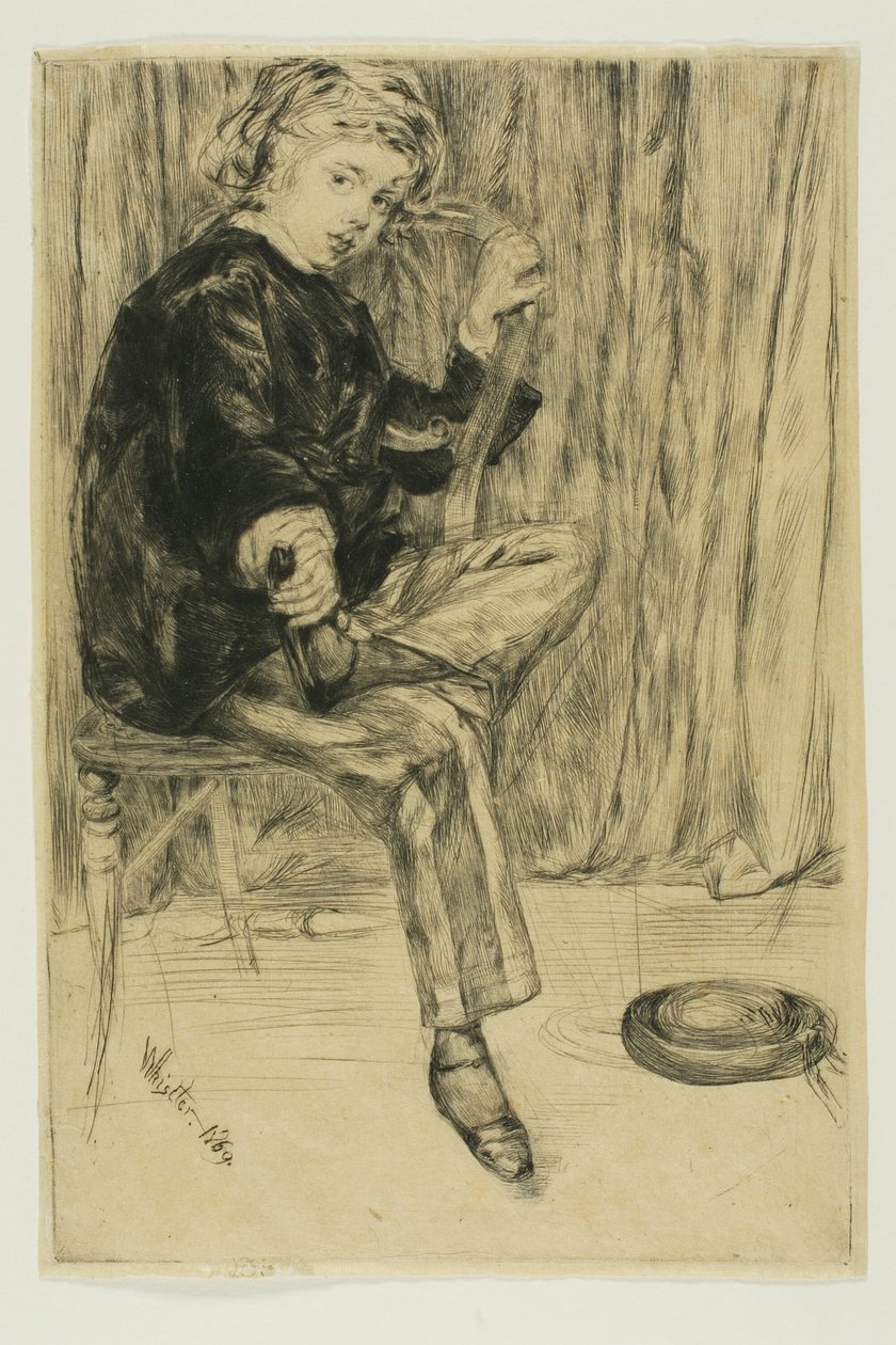 Arthur Haden alkotó: James Abbott McNeill Whistler