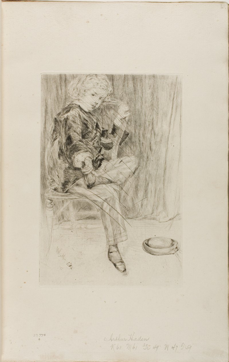 Arthur Haden alkotó: James Abbott McNeill Whistler