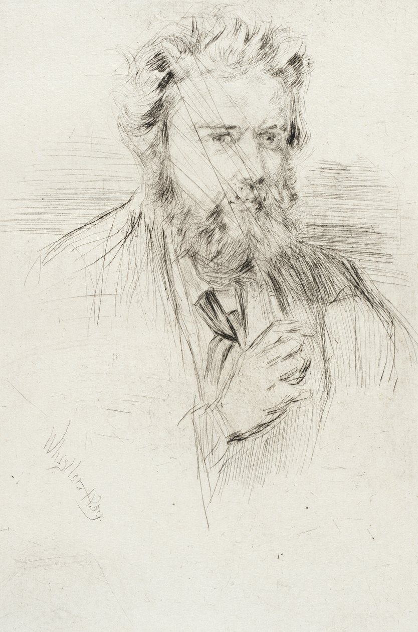 Astruc, íróember alkotó: James McNeill Whistler
