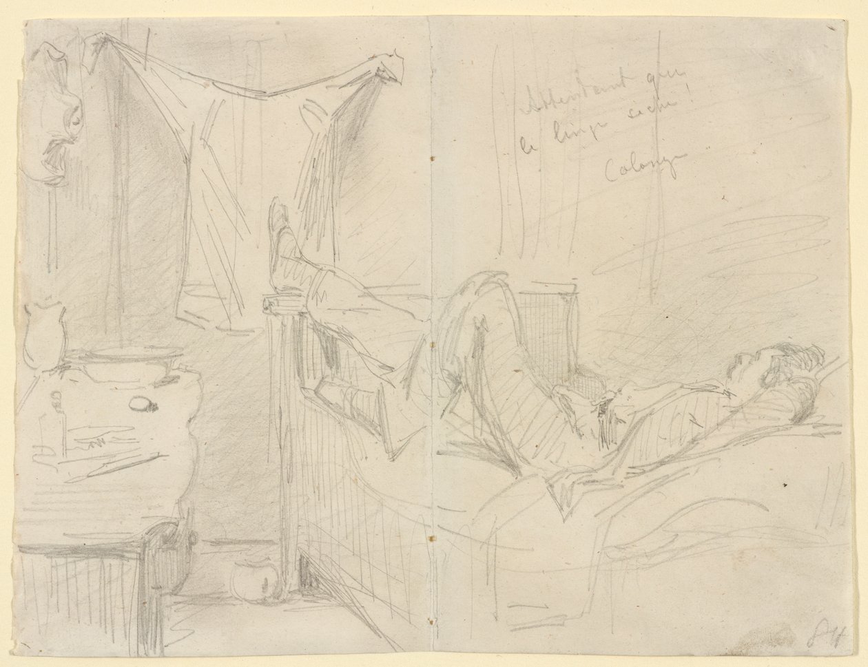 Várjuk a ruhanemű száradását! kölni alkotó: James Abbott McNeill Whistler