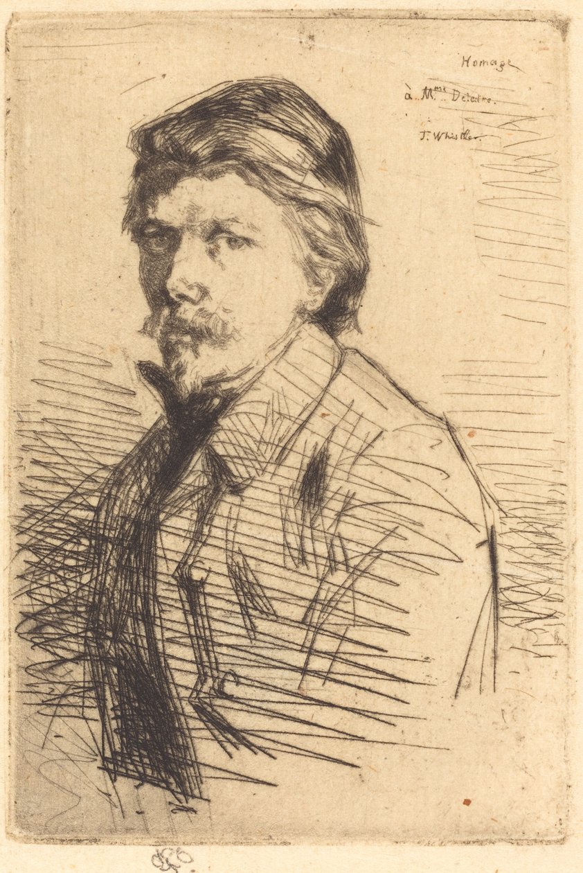August Delatre alkotó: James Abbott McNeill Whistler