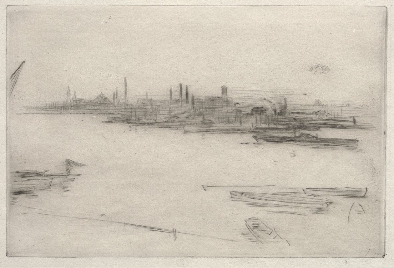 Battersea: Hajnal alkotó: James McNeill Whistler
