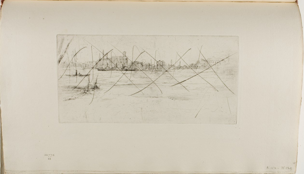 Battersea: Kora reggel alkotó: James Abbott McNeill Whistler
