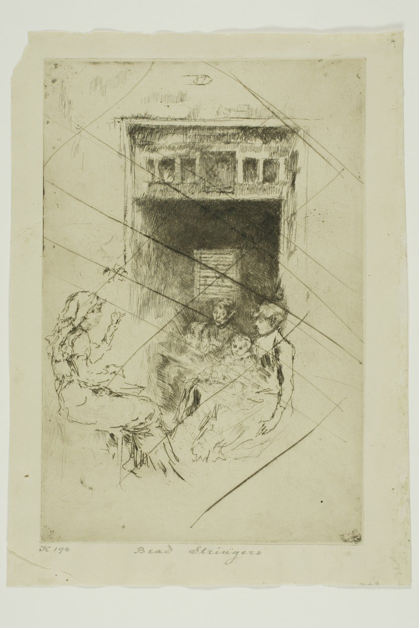 Gyöngyfűzők alkotó: James Abbott McNeill Whistler