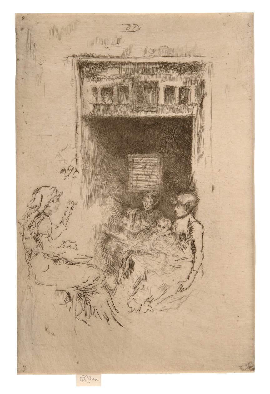 Gyöngyfűzők alkotó: James McNeill Whistler