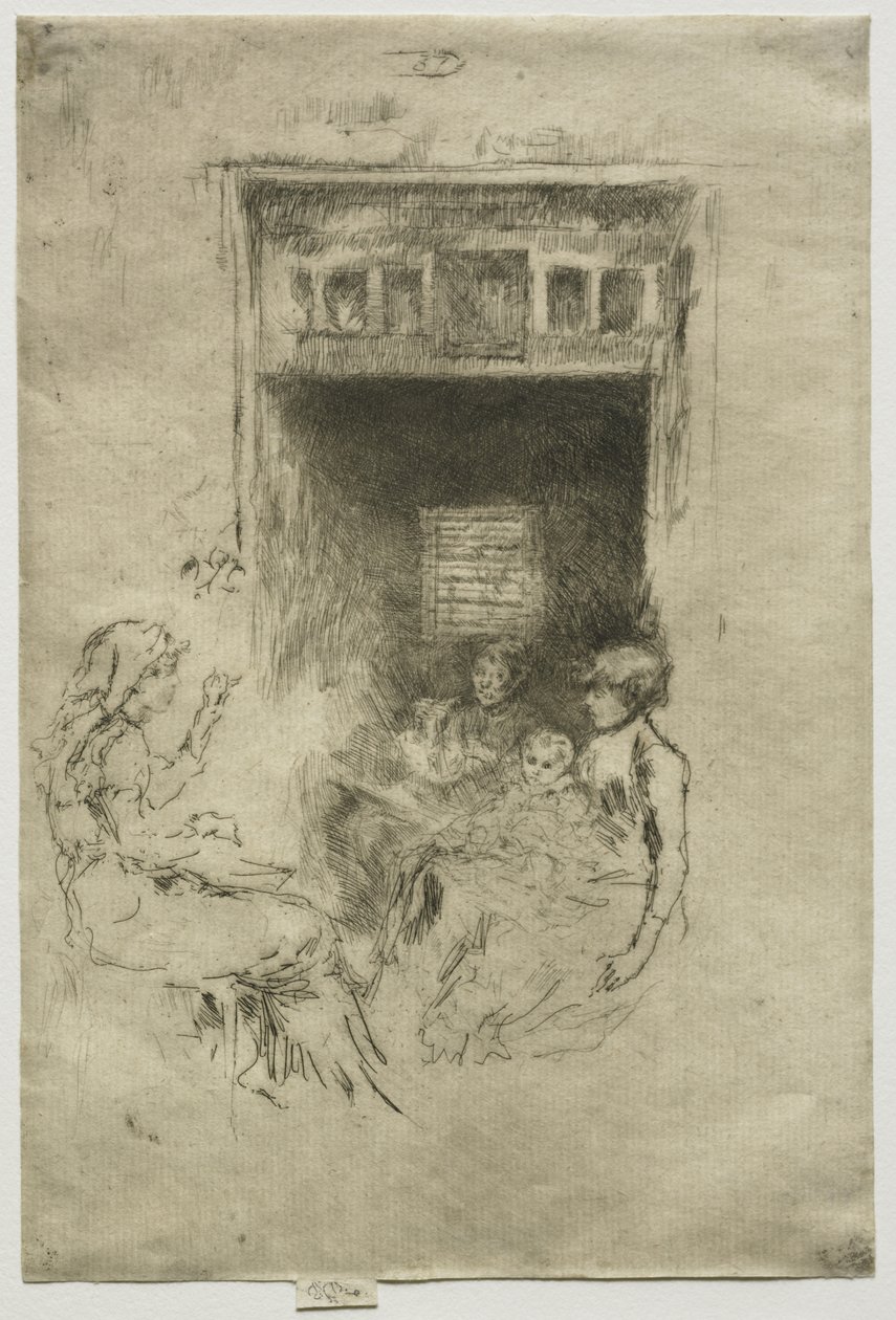 Gyöngyfűzők alkotó: James McNeill Whistler
