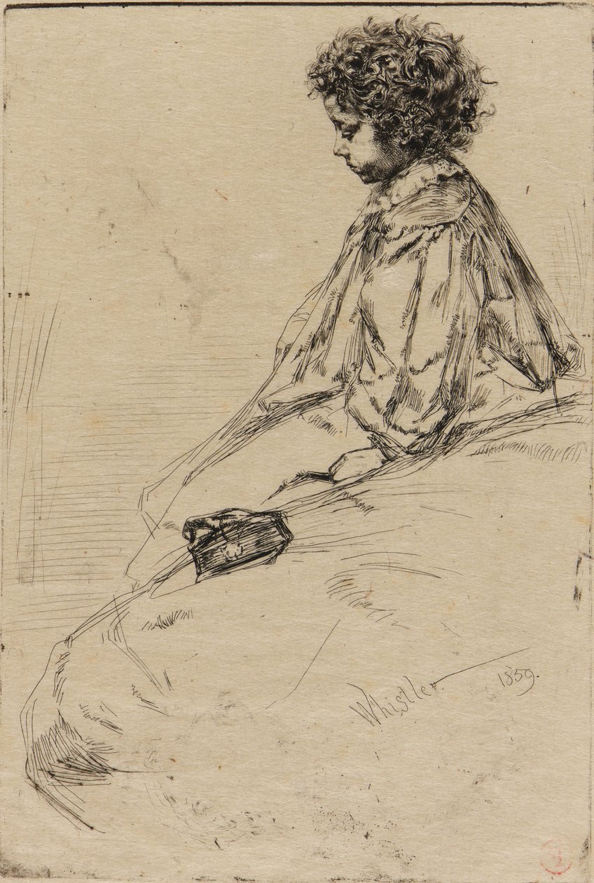 Bibi Lalouette alkotó: James Abbott McNeill Whistler