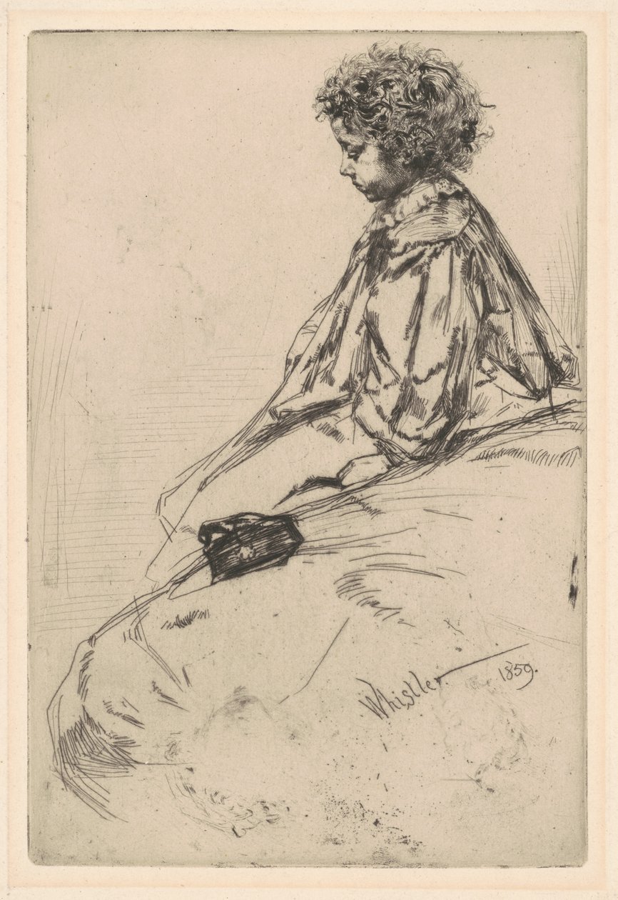 Bibi Lalouette alkotó: James Abbott McNeill Whistler