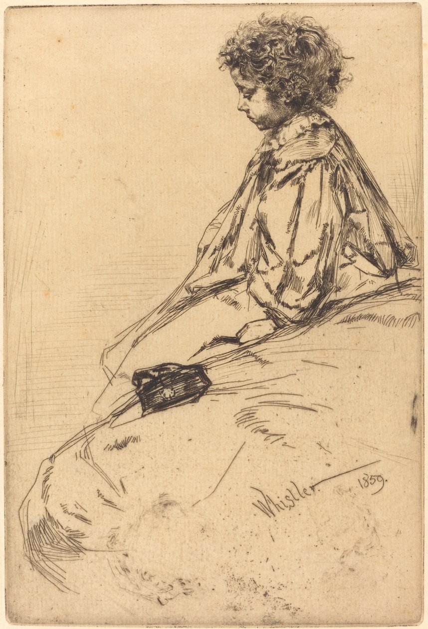 Bibi Lalouette alkotó: James Abbott McNeill Whistler