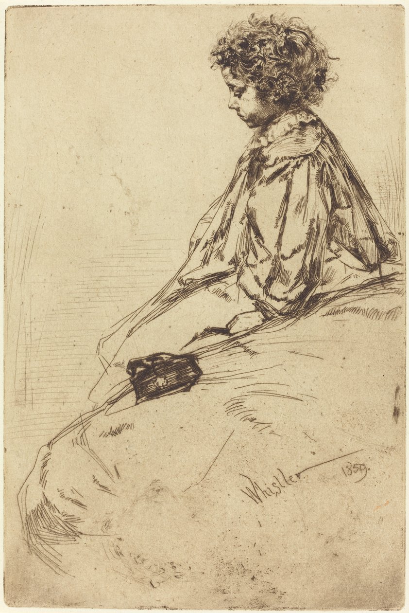 Bibi Lalouette alkotó: James Abbott McNeill Whistler