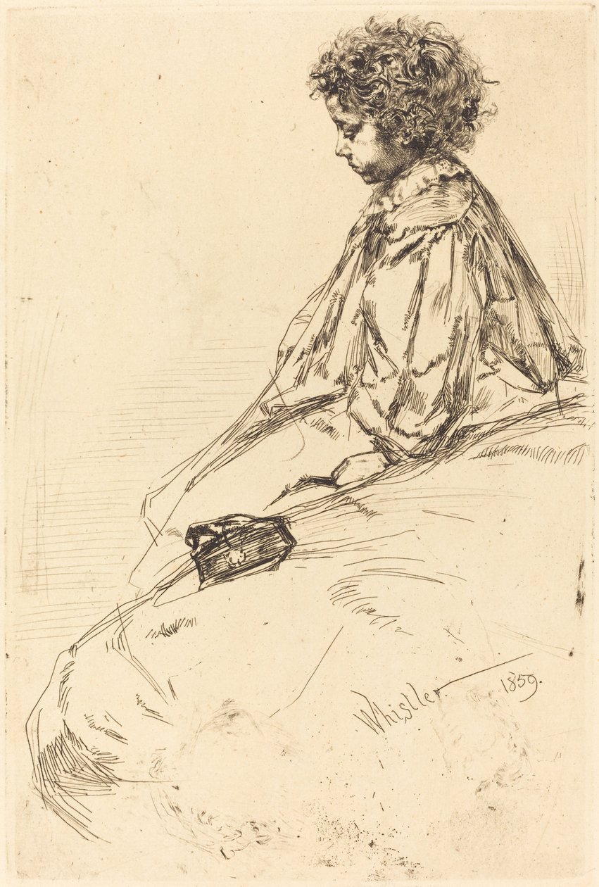 Bibi Lalouette alkotó: James Abbott McNeill Whistler