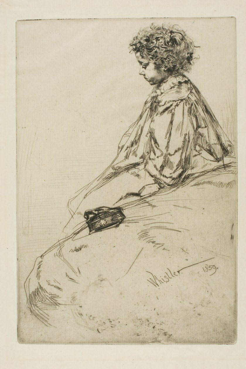 Bibi Lalouette alkotó: James Abbott McNeill Whistler
