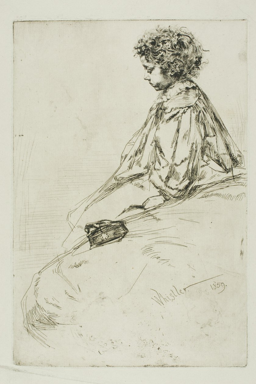 Bibi Lalouette alkotó: James Abbott McNeill Whistler