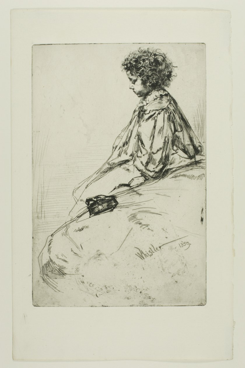 Bibi Lalouette alkotó: James Abbott McNeill Whistler