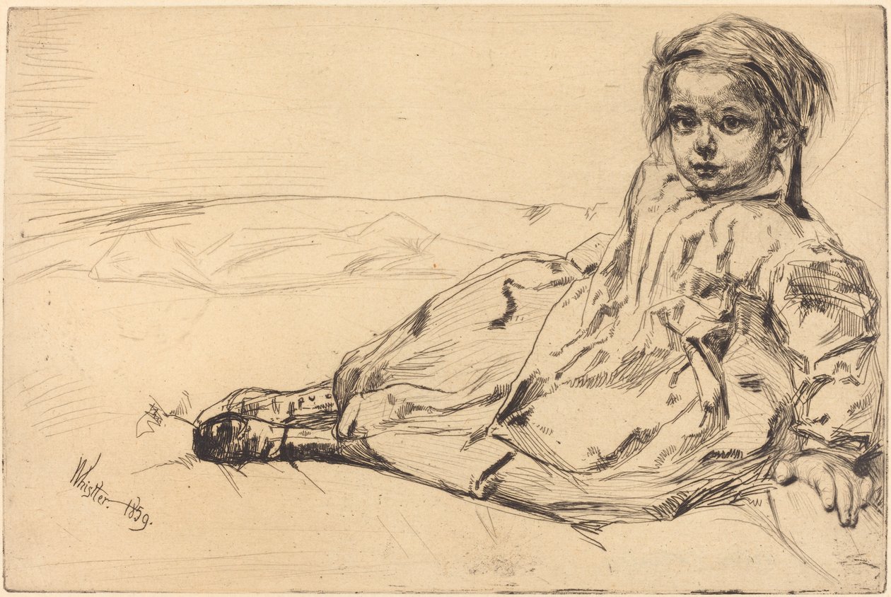 Bibi Valentin alkotó: James Abbott McNeill Whistler