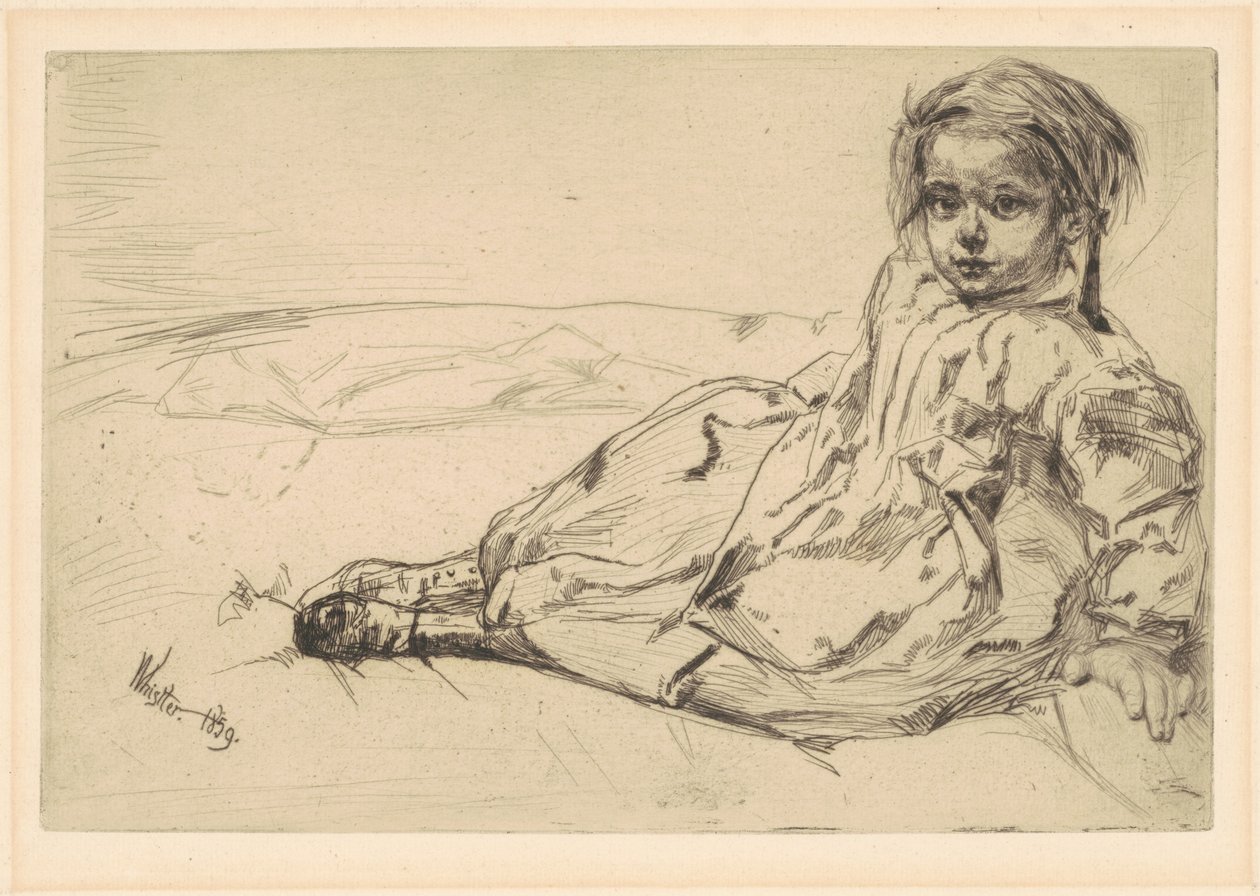 Bibi Valentin alkotó: James Abbott McNeill Whistler