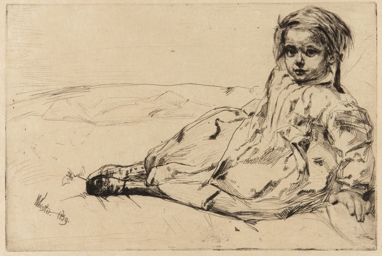 Bibi Valentin alkotó: James Abbott McNeill Whistler