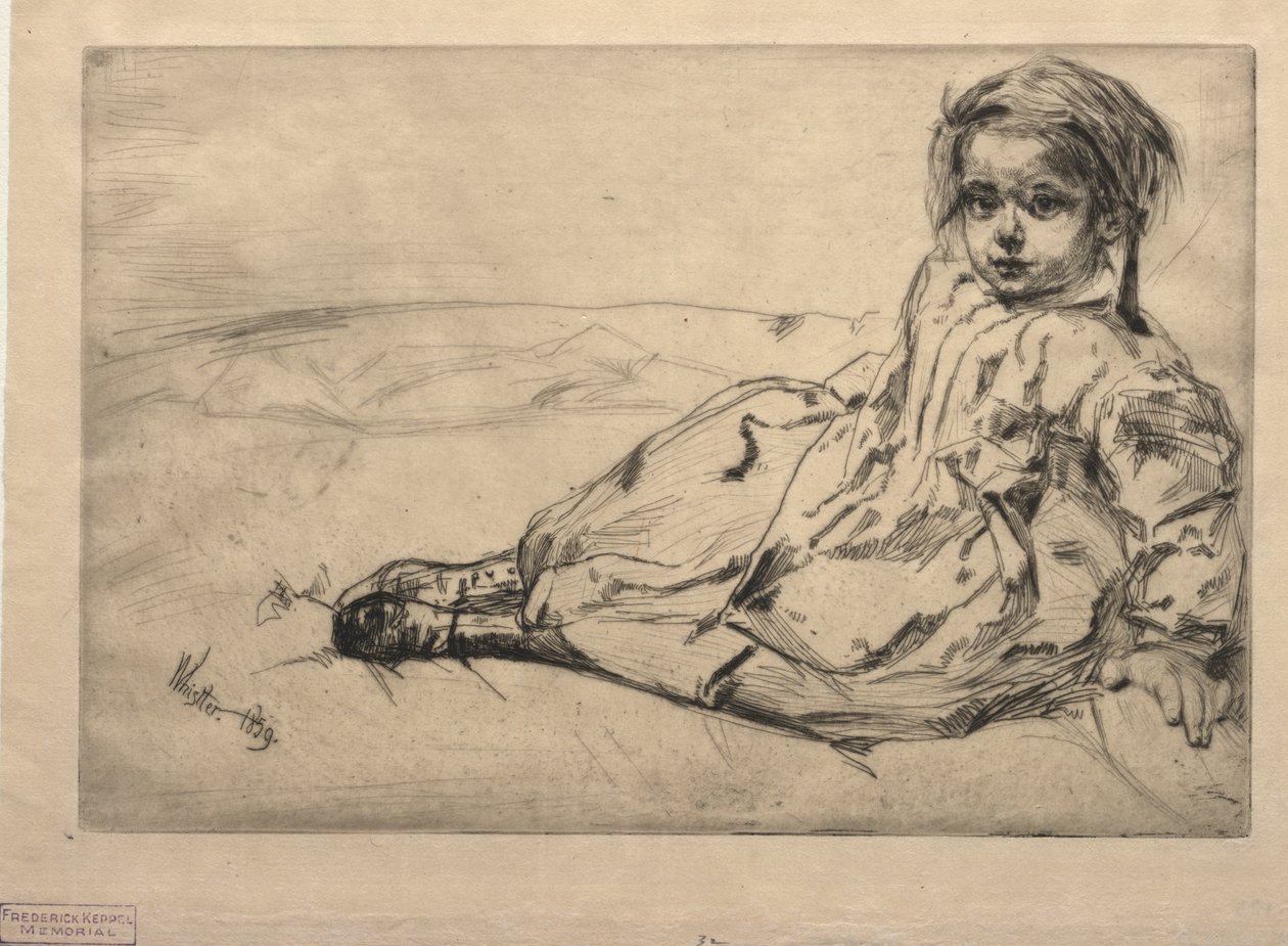 Bibi Valentin alkotó: James Abbott McNeill Whistler