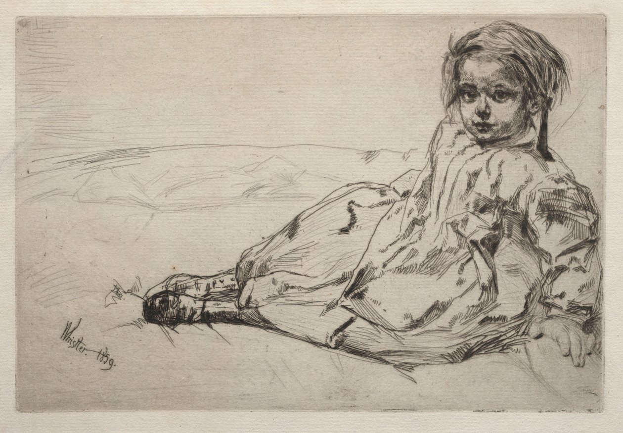 Bibi Valentine alkotó: James McNeill Whistler