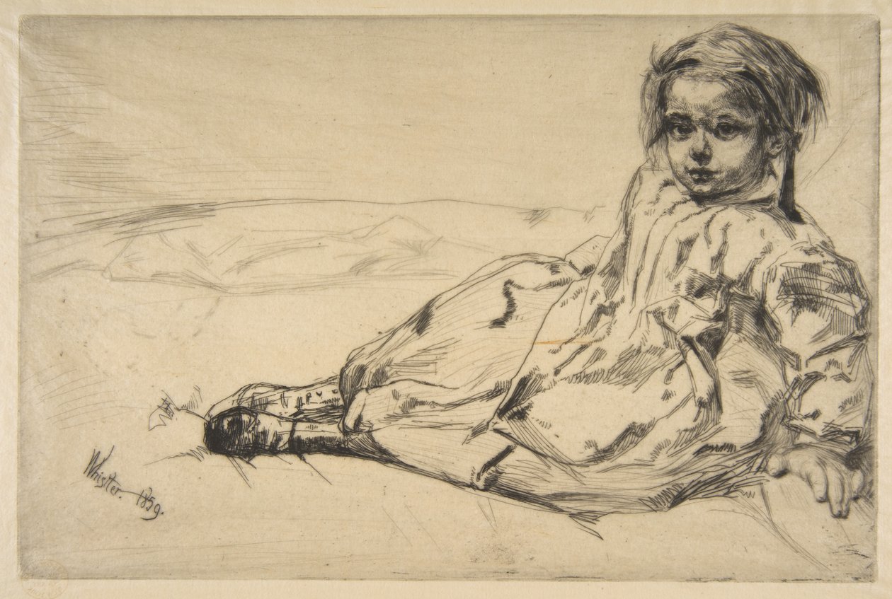 Bibi Valentin alkotó: James McNeill Whistler