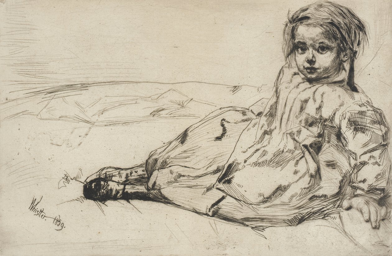 Bibi Valentin alkotó: James McNeill Whistler