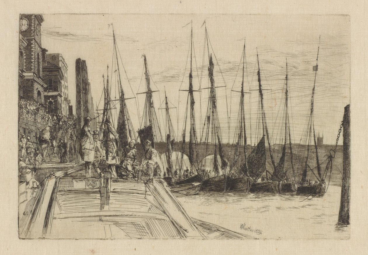 Billingsgate alkotó: James Abbott McNeill Whistler