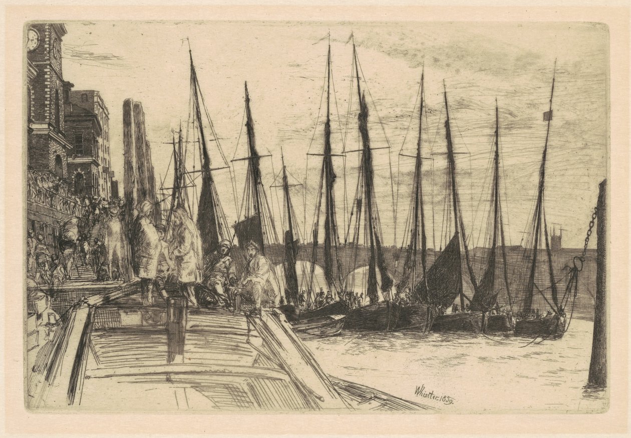 Billingsgate alkotó: James Abbott McNeill Whistler
