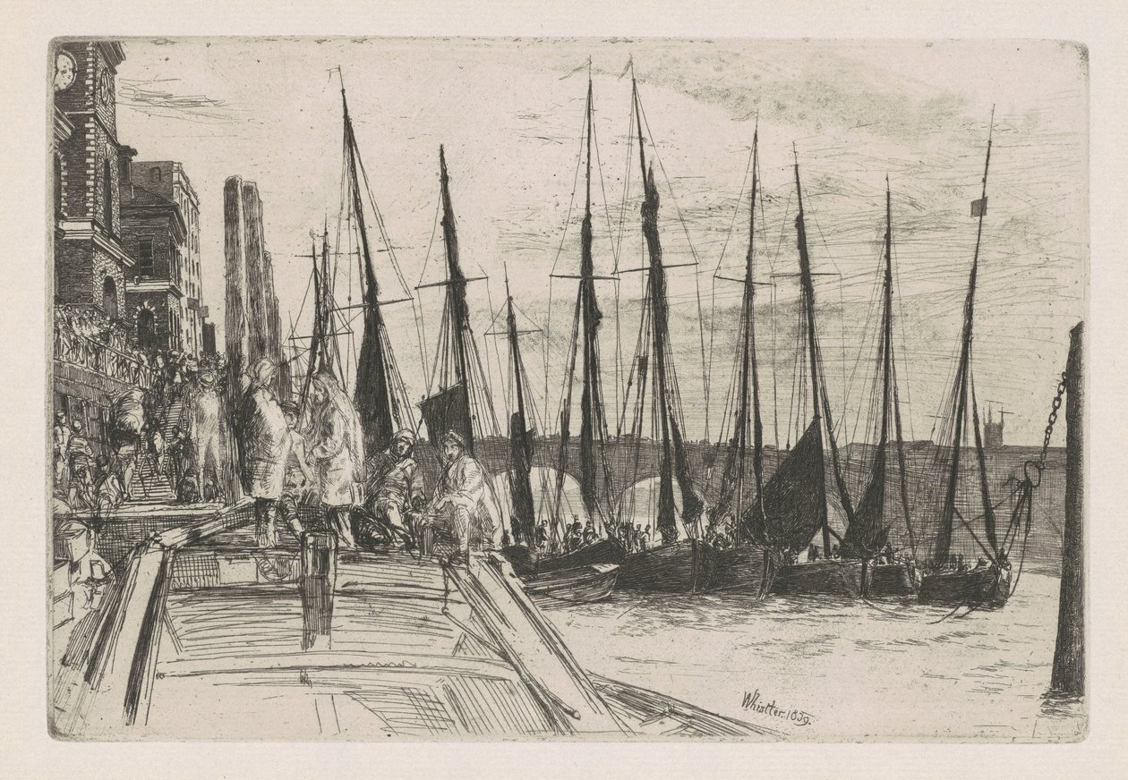 Billingsgate alkotó: James Abbott McNeill Whistler