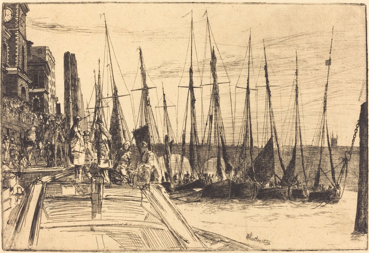 Billingsgate alkotó: James Abbott McNeill Whistler