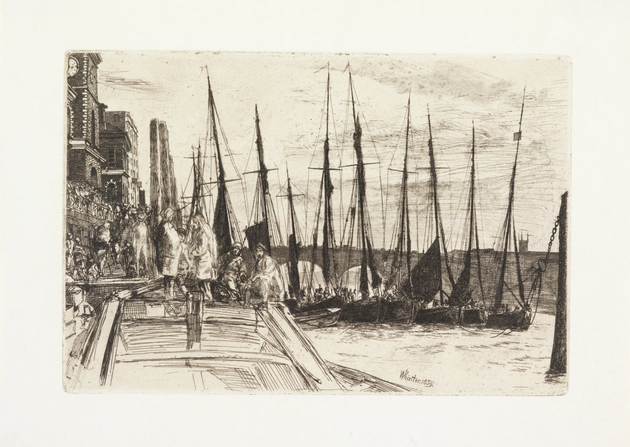 Billingsgate alkotó: James Abbott McNeill Whistler