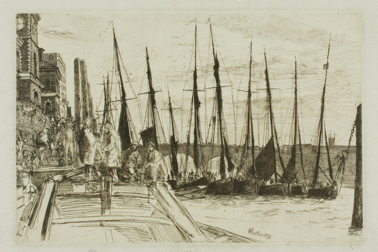 Billingsgate alkotó: James Abbott McNeill Whistler