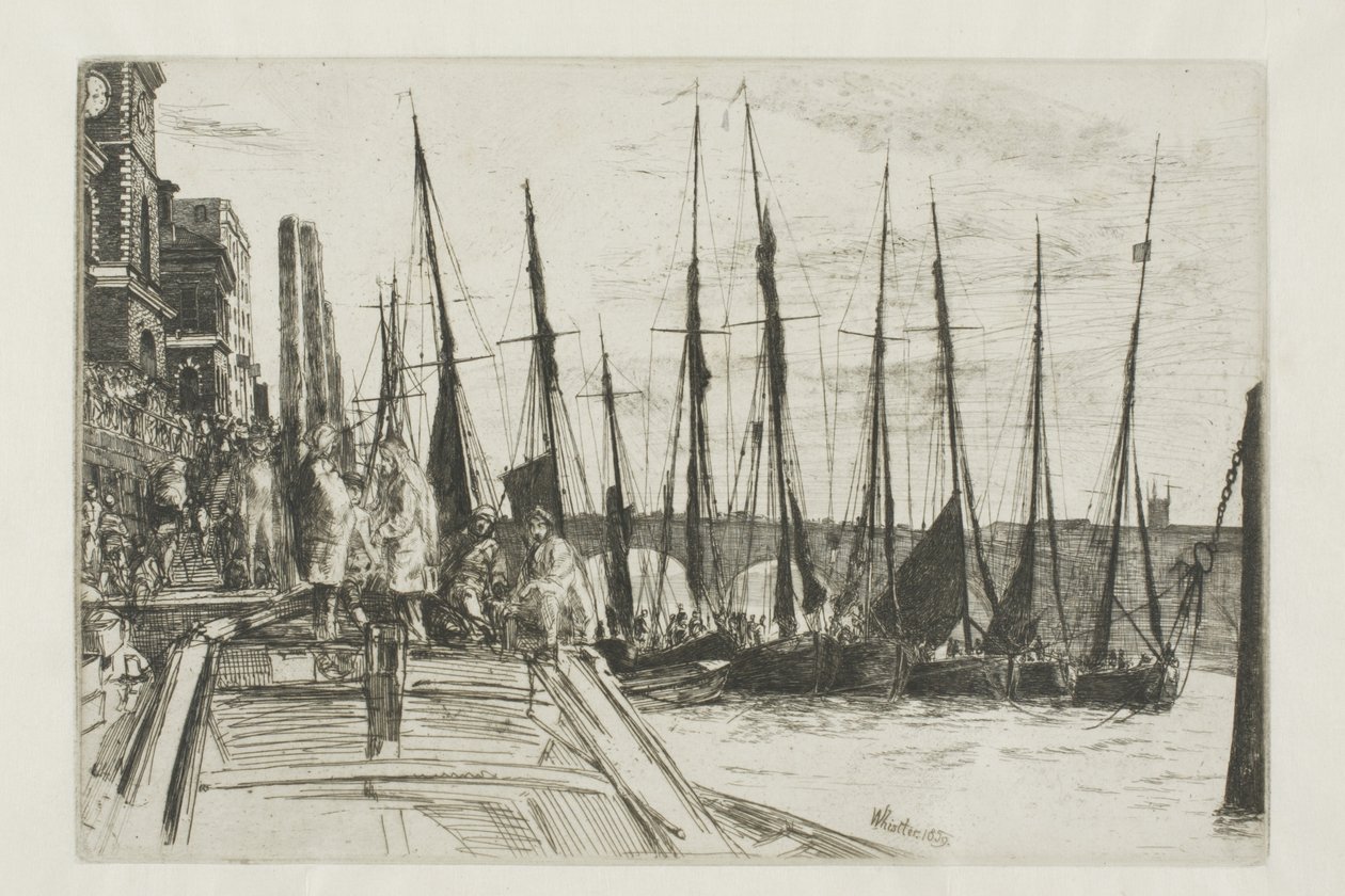 Billingsgate alkotó: James Abbott McNeill Whistler