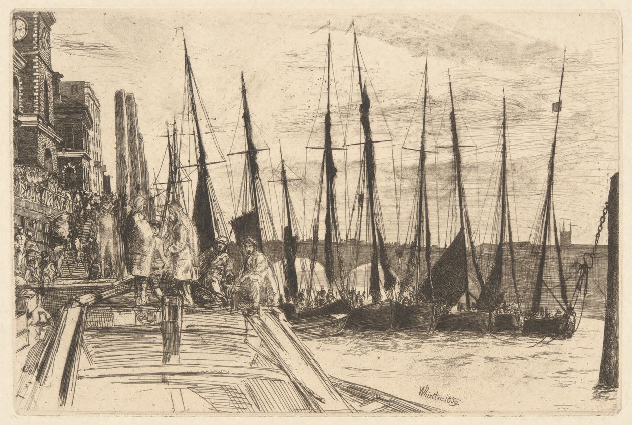 Billingsgate alkotó: James Abbott McNeill Whistler