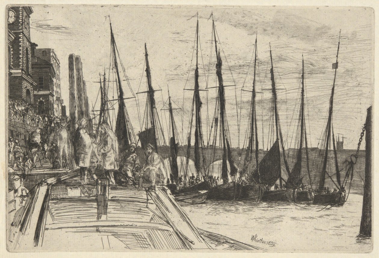 Billingsgate alkotó: James Abbott McNeill Whistler