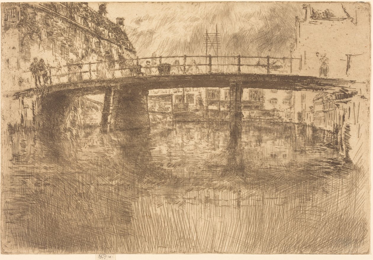 Bridge, Amszterdam alkotó: James McNeill Whistler