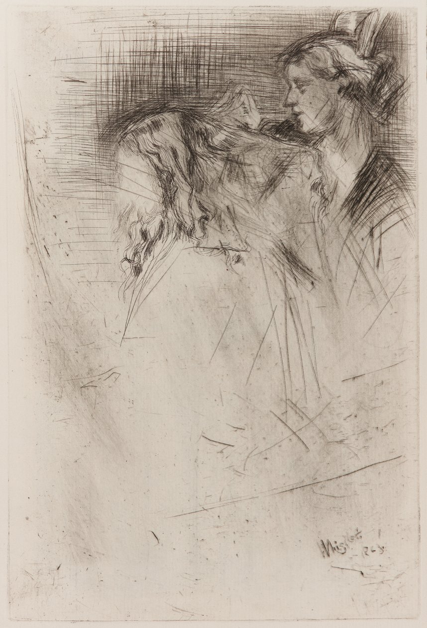 Hajmosás alkotó: James Abbott McNeill Whistler