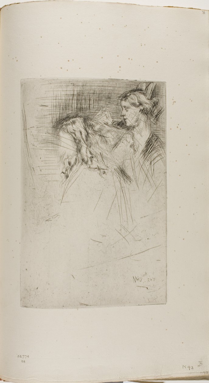 Hajmosás alkotó: James Abbott McNeill Whistler