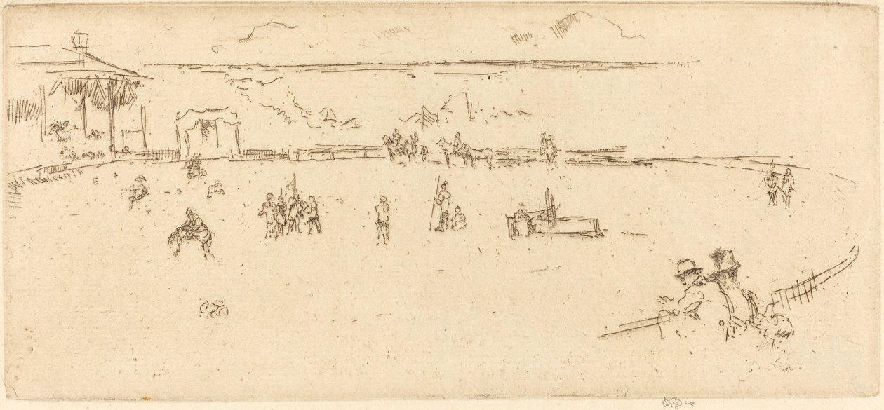 Bucking Horse alkotó: James Abbott McNeill Whistler