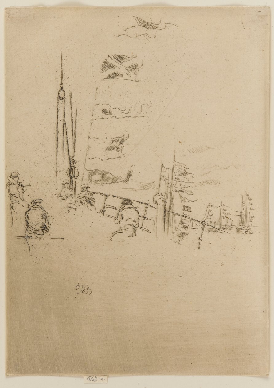 Zászlófüzér alkotó: James Abbott McNeill Whistler