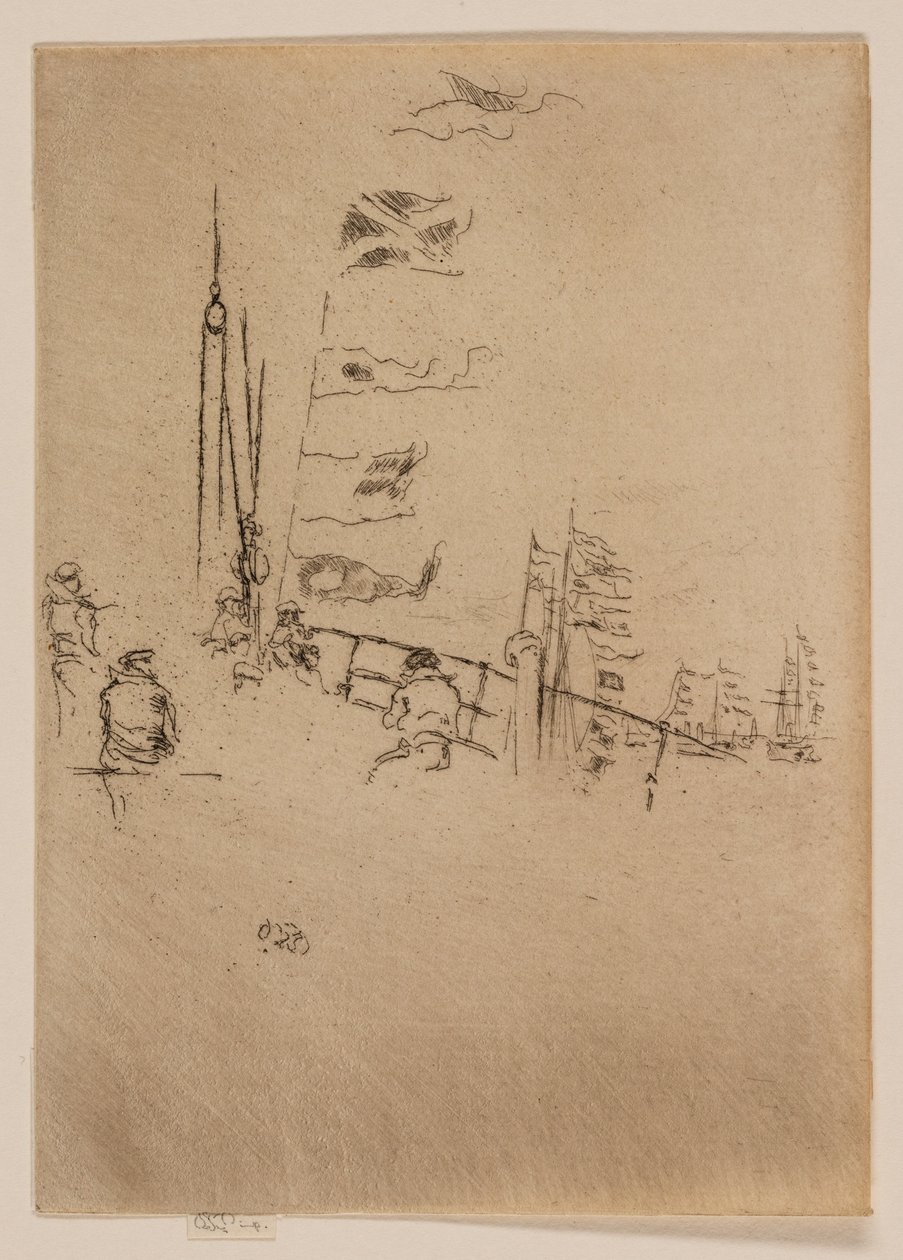 Zászlófüzér alkotó: James Abbott McNeill Whistler