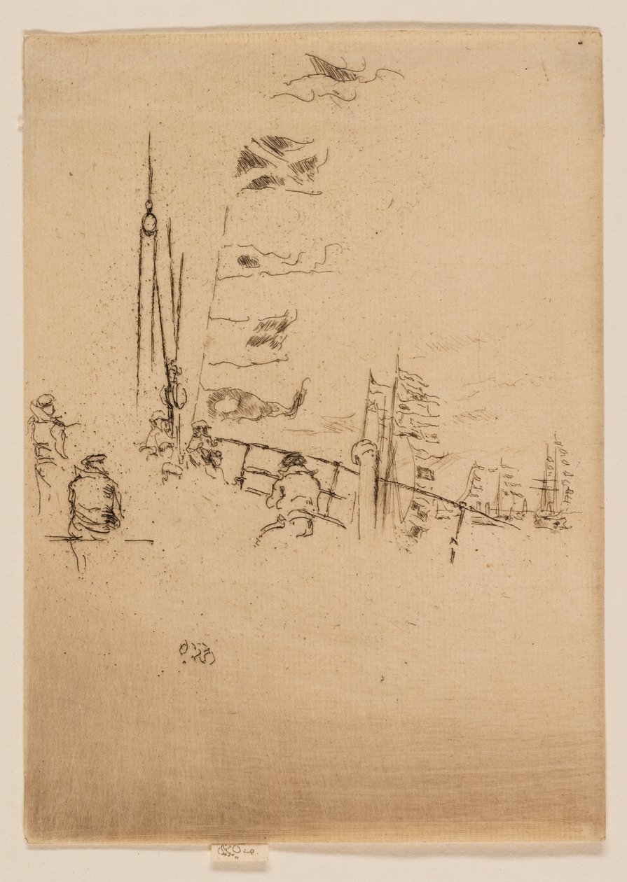 Zászlófüzér alkotó: James Abbott McNeill Whistler
