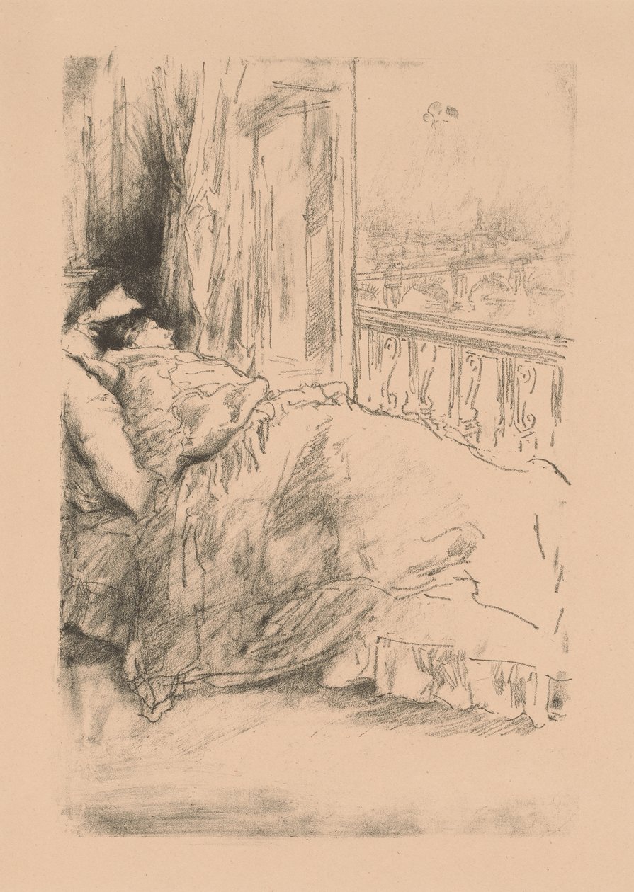 Az Erkély mellett alkotó: James Abbott McNeill Whistler