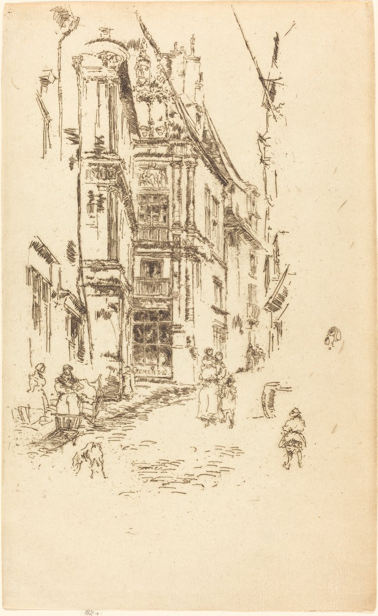 Kancellária, Loches alkotó: James Abbott McNeill Whistler