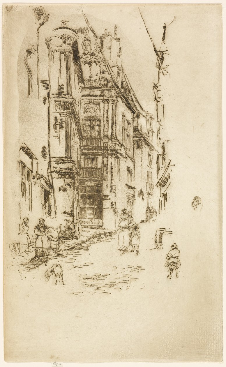 Kancellária, Loches alkotó: James Abbott McNeill Whistler