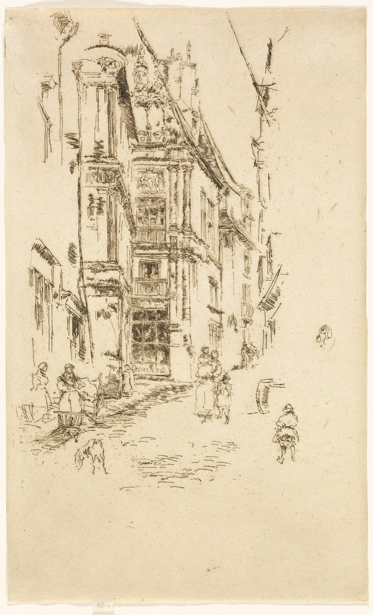 Kancellária, Loches alkotó: James McNeill Whistler
