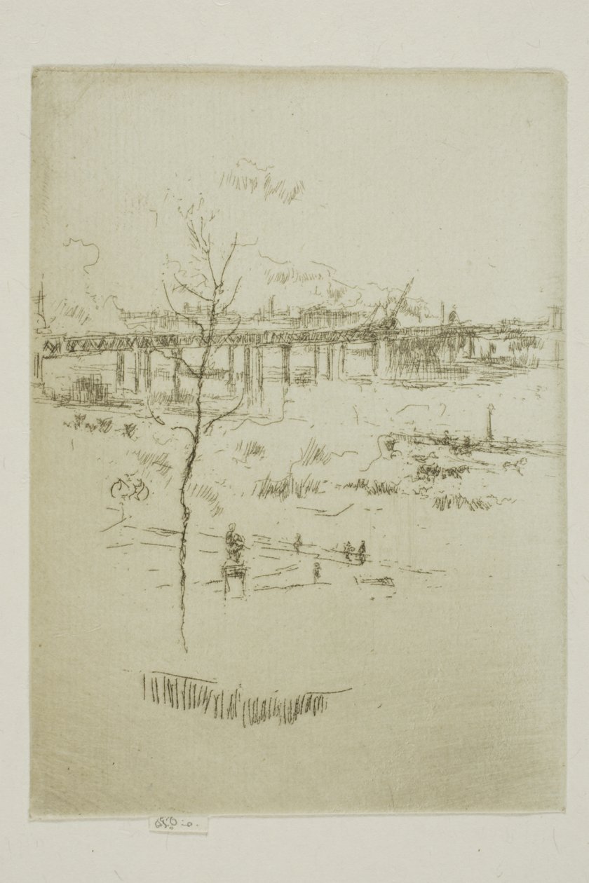 Charing Cross híd alkotó: James McNeill Whistler